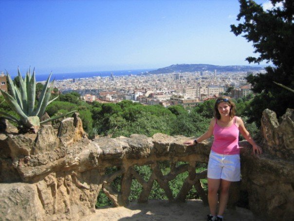 Uitkijkend op Barcelona