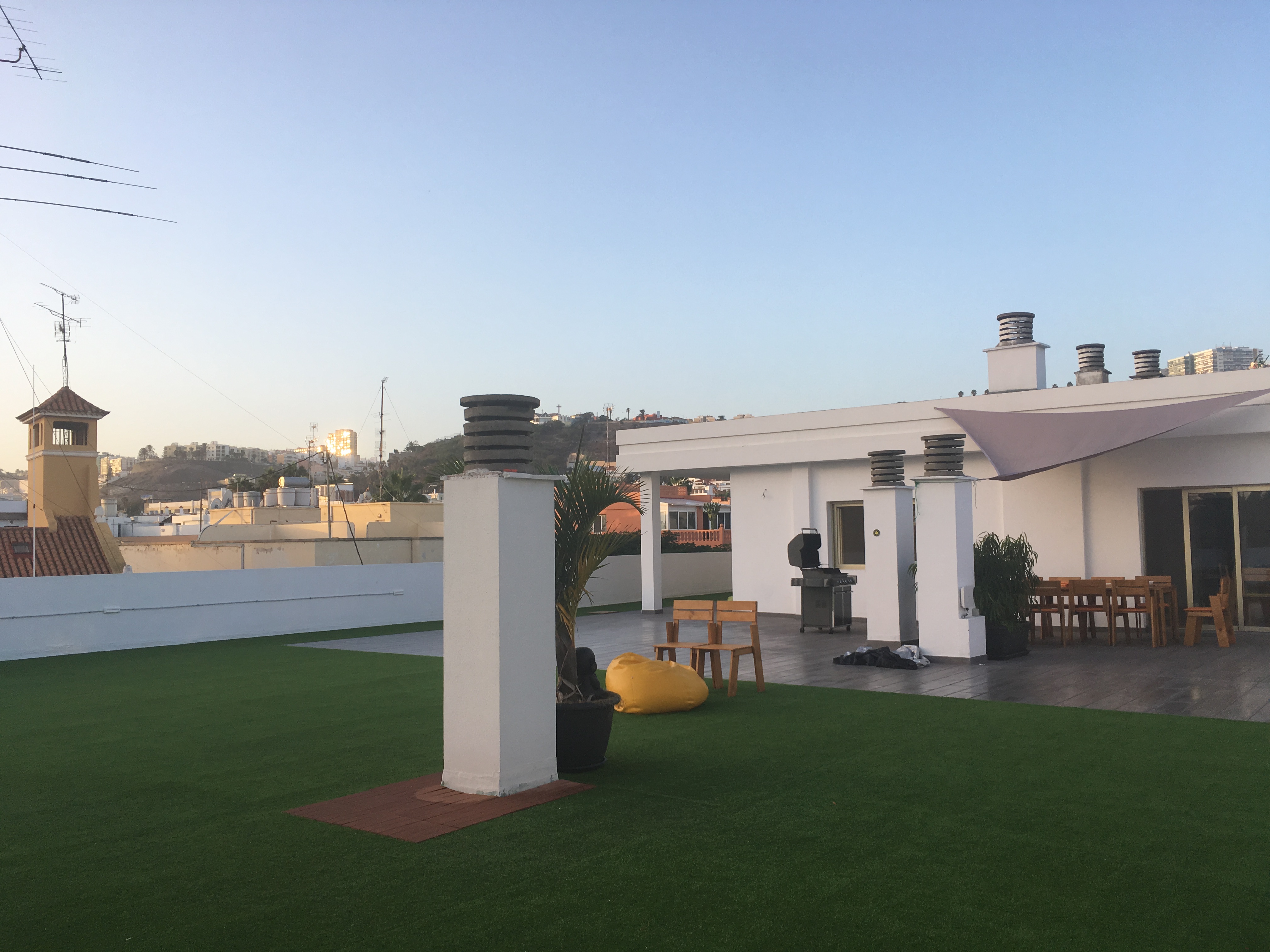 The Roof in Las Palmas, de coliving waar ik verbleef