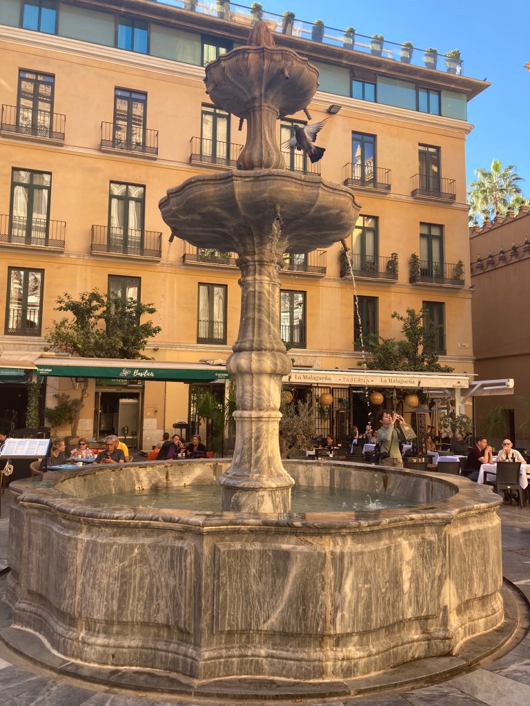 Fontein op de Plaza del Obispo